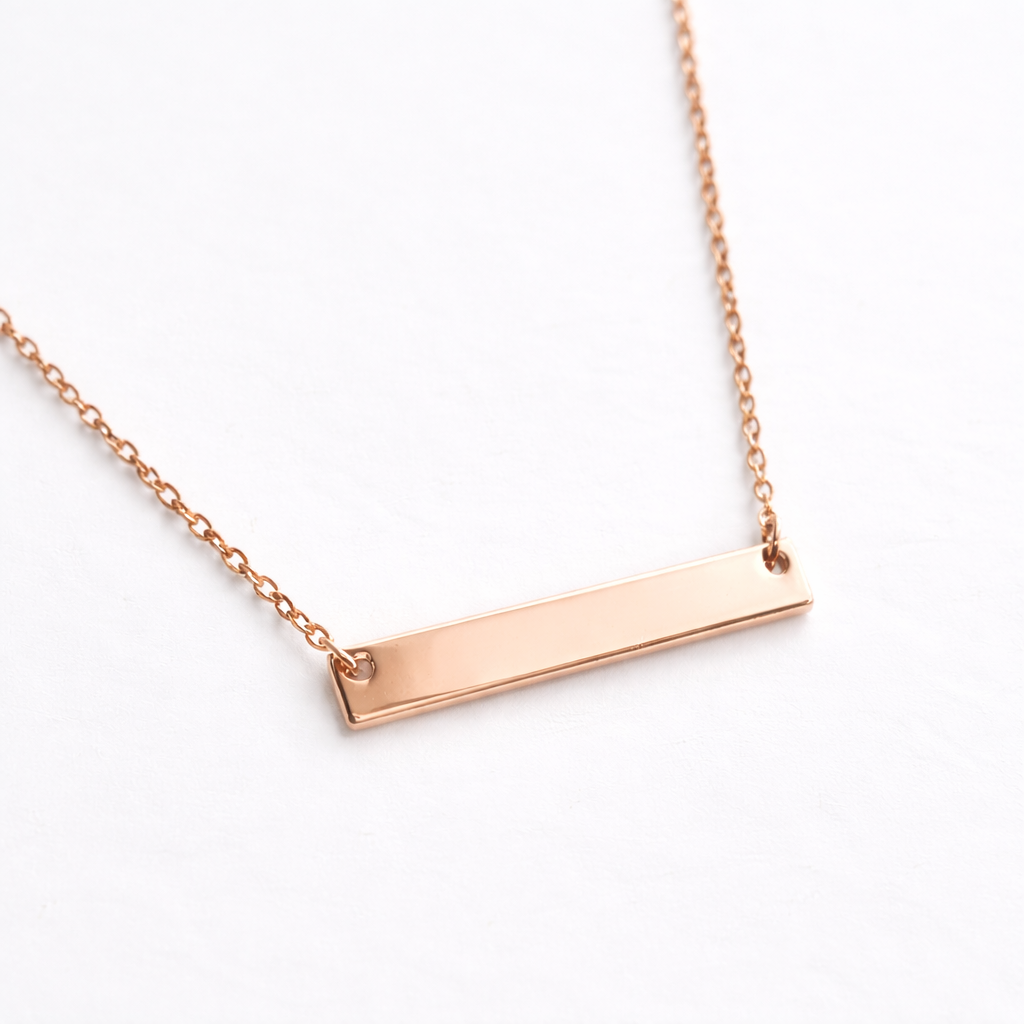 Horizontal Bar Necklace