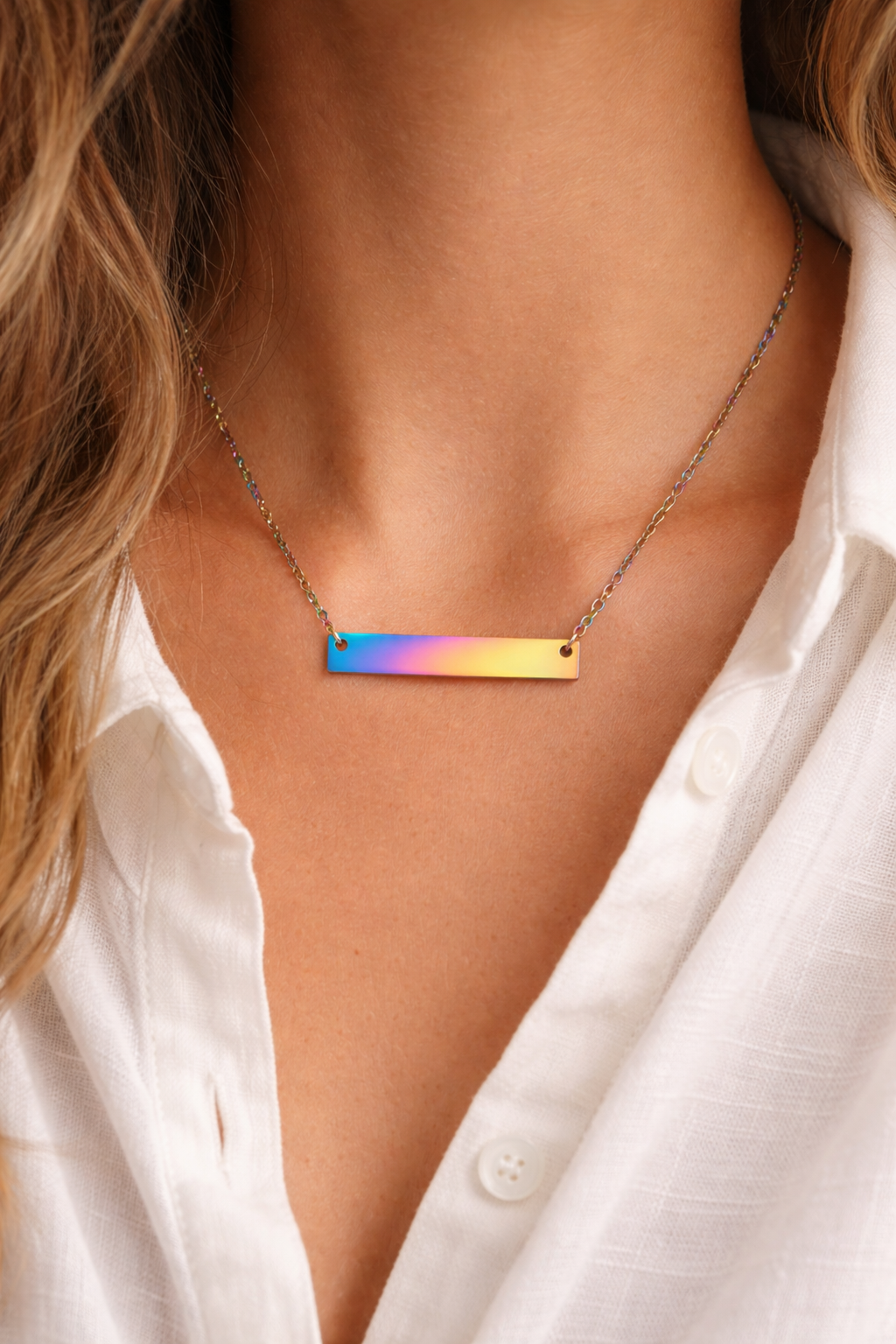 Horizontal Bar Necklace