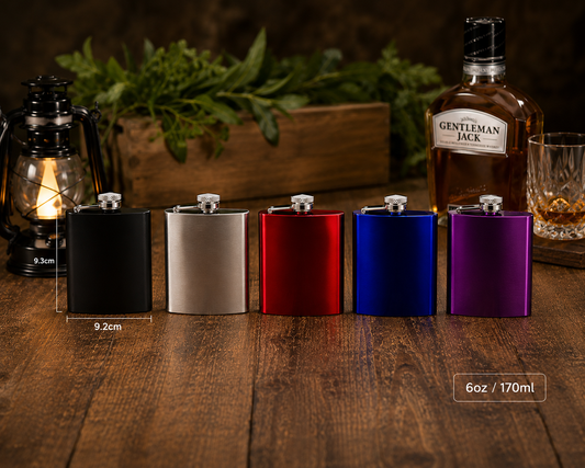 The Gentleman 6oz Flask