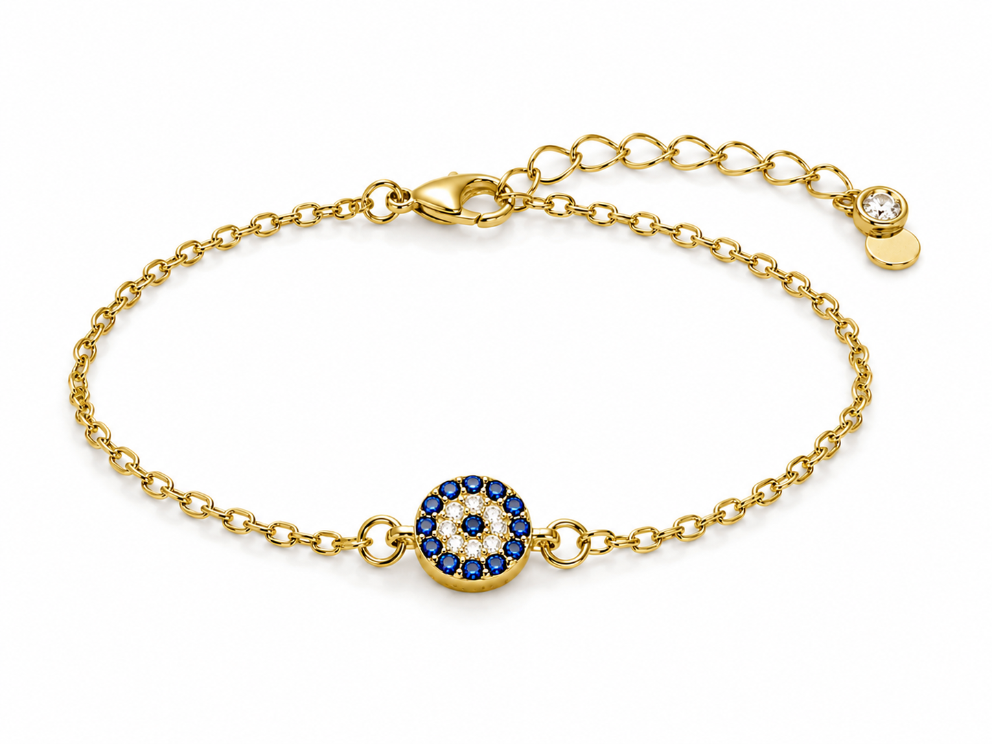 Crystal Evil Eye Bracelet