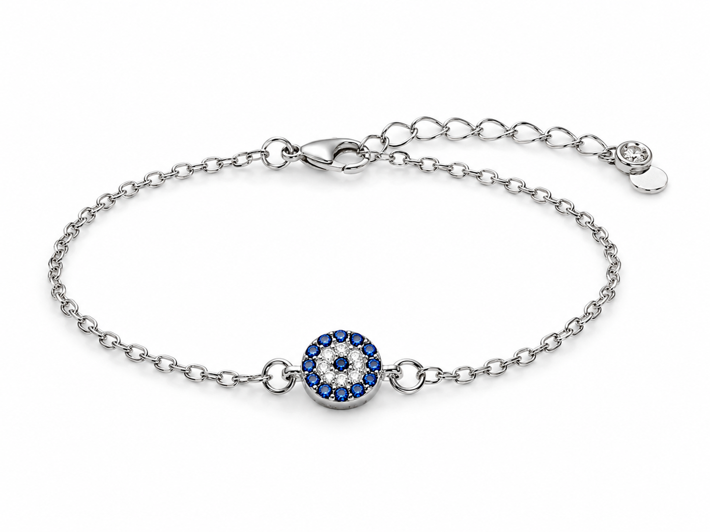 Crystal Evil Eye Bracelet
