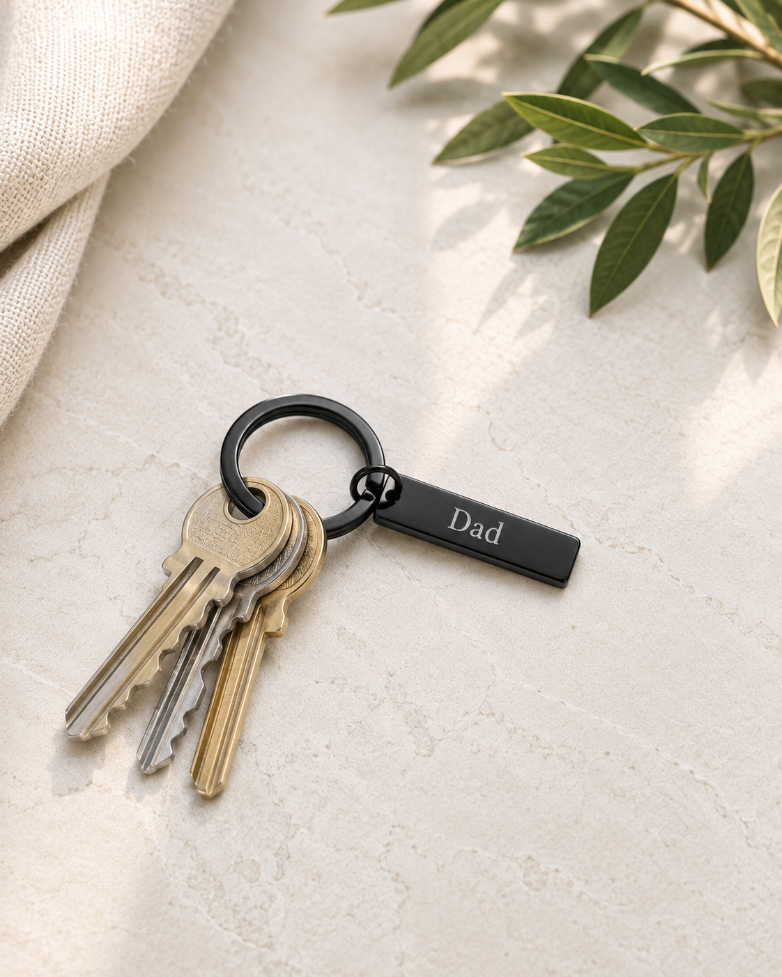 Classic Bar Keyring